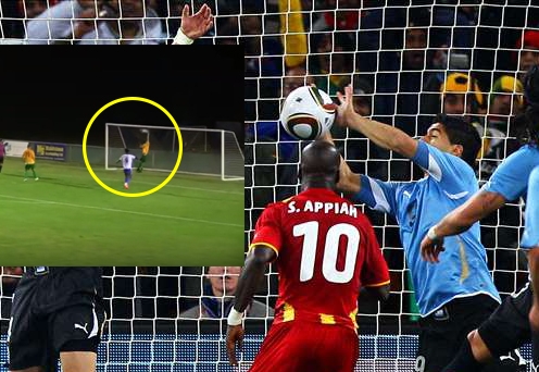 VIDEO: Cầu thủ tái hiện 'bàn tay Chúa' của Suarez và cái kết
