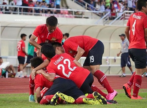 Lào chính thức giành vé dự VCK U19 châu Á sau chiến thắng hủy diệt
