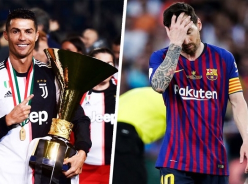 Ronaldo đánh bại Messi để trở thành cầu thủ vĩ đại nhất mọi thời đại