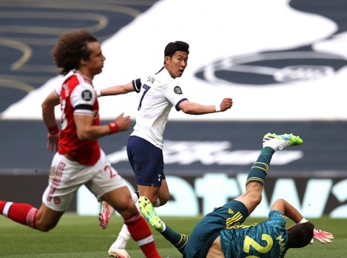 Son Heung-min nổ súng, Tottenham ngược dòng kịch tính trước Arsenal