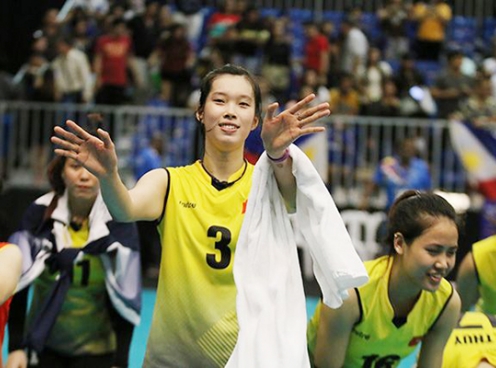 Trần Thị Thanh Thúy giành giải MVP của VTV Cup 2018