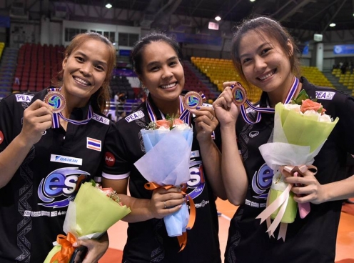 Thái Lan tự tin hướng đến giải bóng chuyền nữ VĐTG 2018