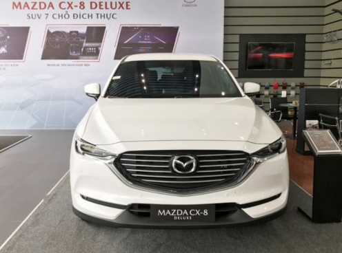 Mazda CX-8 bổ sung trang bị, quyết đấu Toyota Fortuner