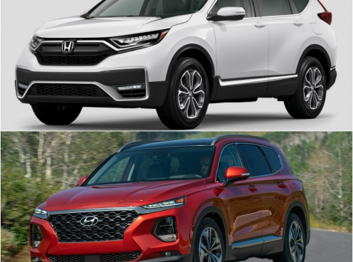 So sánh Honda CR-V và Hyundai SantaFe: Gần 1 tỷ mua xe nào?