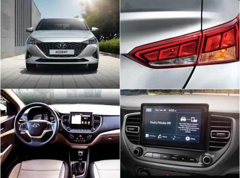 Cận cảnh Hyundai Accent 2021 giá từ 426 triệu đồng vừa ra mắt