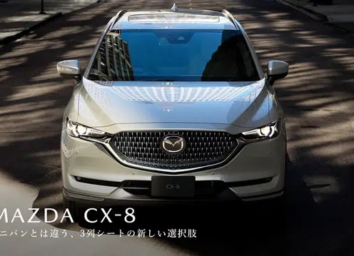 Mazda CX-8 2021 ra mắt, giá 1,05 tỷ đồng có gì đấu Kia Sorento?