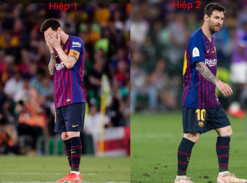 Bí ẩn đằng sau việc đổi giày giữa trận đấu với Valencia của Messi