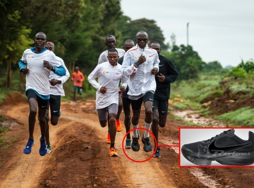 Hé lộ đôi giày có thể giúp con người chạy 42,195 km dưới 2 giờ