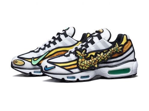 Nike Airmax 95 'Pollen Rise' ra mắt với hiệu ứng và logo độc