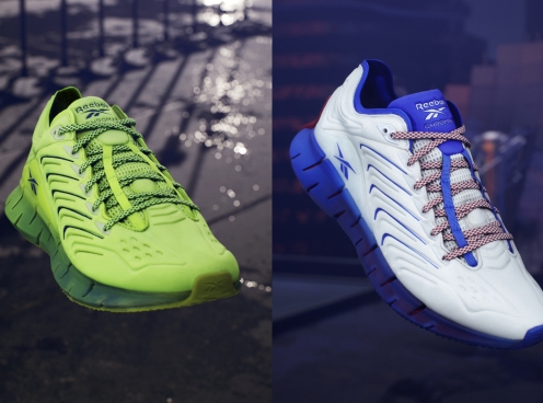 Reebok Zig Kinetica được phối màu đậm chất viễn tưởng