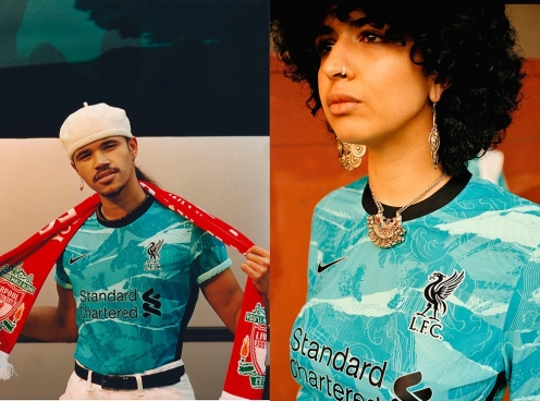 Nike công bố áo đấu sân khách 20/21 của Liverpool