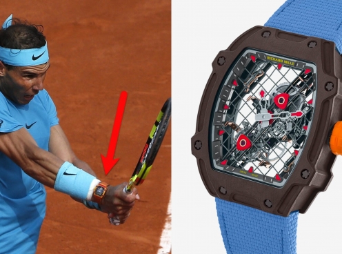 Rafael Nadal có thêm đồng hồ hơn 24 tỷ từ Richard Mille