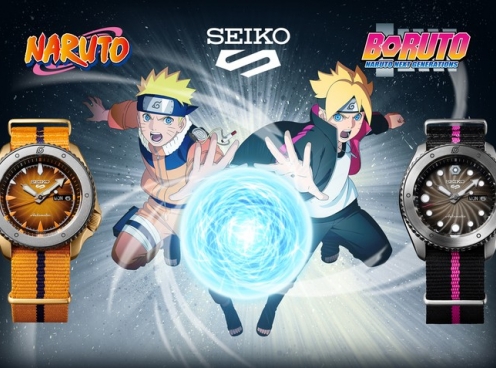 Seiko ra mắt đồng hồ thể thao chủ đề truyện tranh Naruto
