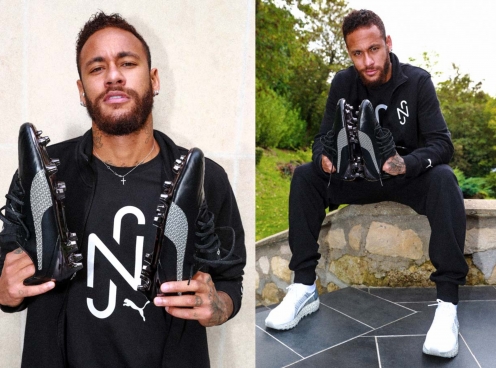 Neymar ra mắt giày đinh đầu tiên hợp tác cùng Puma