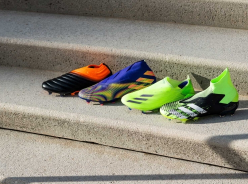 Adidas ra mắt gói giày đinh 'Precision to Blur' đầy màu sắc