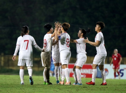U19 nữ Việt Nam giành chiến thắng đậm trước U19 nữ Lebanon