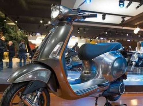 Piaggio sẽ bán mẫu xe máy điện mới Vespa Elettrica kể từ tháng 10