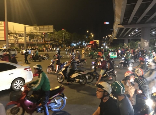 Nữ tài xế lái BMW gây tai nạn kinh hoàng ở ngã tư Hàng Xanh - Sài Gòn