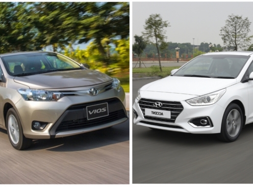 So sánh xe Toyota Vios và Hyundai Accent: Kẻ tám lạng người nửa cân