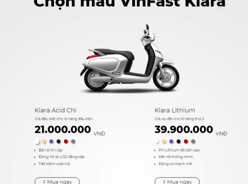 Xe máy điện VinFast Klara tăng giá, nhiều Đại lý ngừng nhận đặt cọc