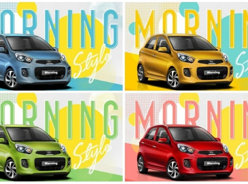 Kia Morning ra mắt bộ sưu tập màu xe mới 2020 cực phong cách