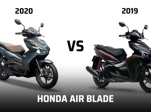 Honda Air Blade 2020 và 2019: Chọn mua xe nào ưng ý hơn? 