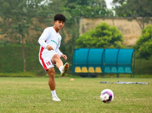 Danh Trung khó tham dự SEA Games 31 cùng U22 Việt Nam?