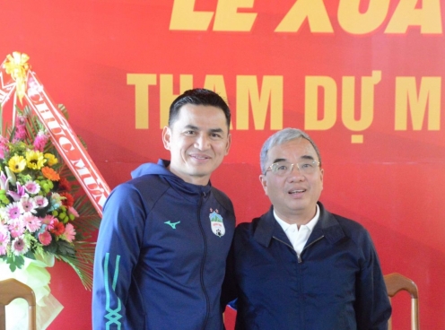 Kiatisak tin tưởng CAND sẽ thăng hạng V.League