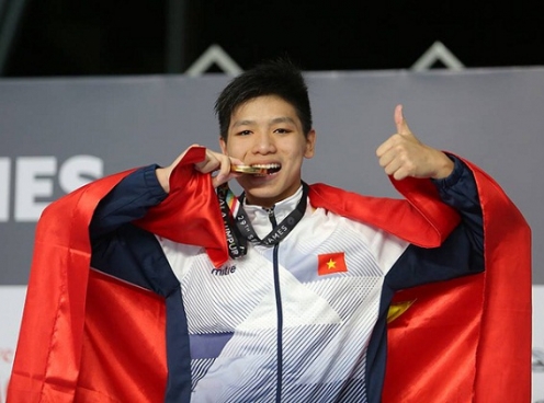 Nhà vô địch SEA Games Kim Sơn tiếp tục phá kỷ lục ĐNÁ 2017