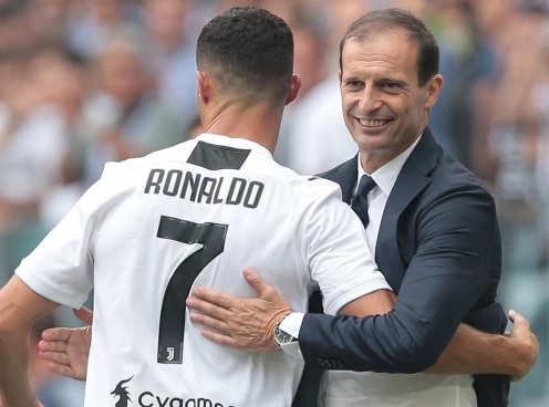 HLV Juventus nói lời thật lòng sau khi Ronaldo gia nhập MU