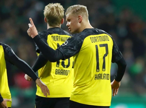 Haaland tiếp tục có kỷ lục trong ngày Dortmund bại trận