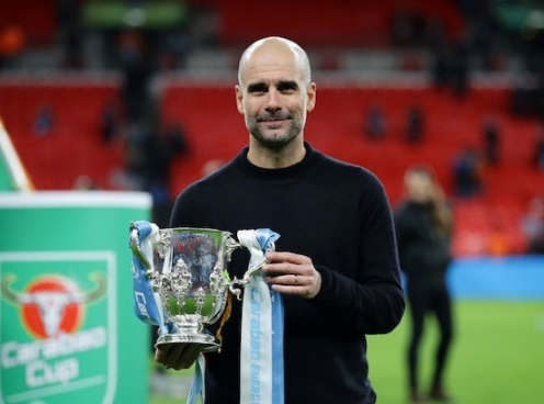 Pep mơ về kỳ tích lịch sử sau hattrick Cúp Liên đoàn