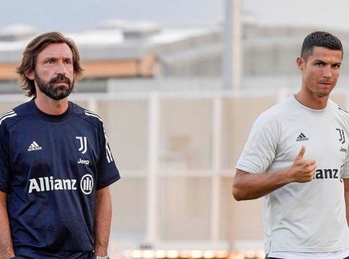 Pirlo công bố kế hoạch với Ronaldo sau khi Juve hòa nhọc nhằn