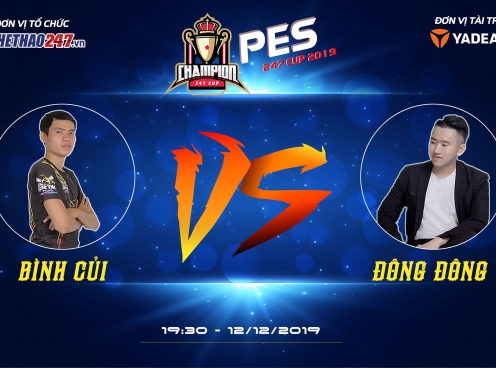 Đông Đông xuất sắc lách qua khe cửa hẹp để lọt vào tứ kết PES 247 Cup