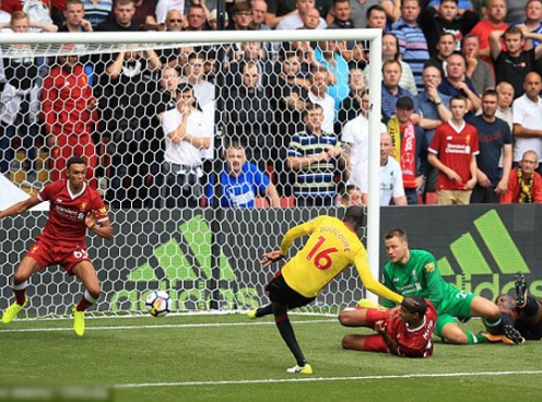  Liverpool bị Watford cầm hòa trong trận cầu siêu hấp dẫn