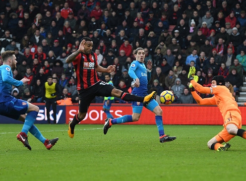 Arsenal nhận trận thua sốc trước Bournemouth