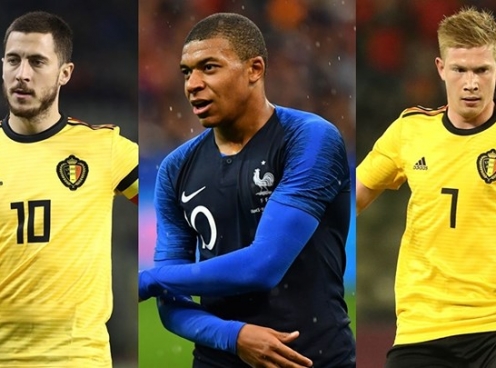Đội hình ra sân Pháp vs Bỉ: Bất ngờ người thay Meunier