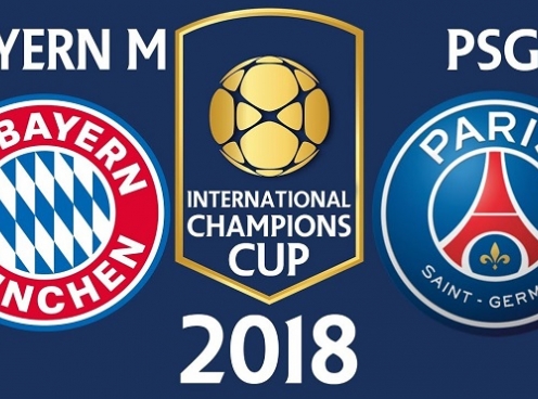 Trực tiếp Bayern Munich vs PSG, 21h05 ngày 21/7