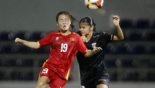 Trực tiếp bóng đá U17 nữ Việt Nam 7-0 U17 nữ QĐ Bắc Mariana: Hủy diệt đối thủ