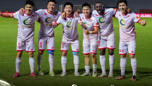 Hà Nội thua sát nút Hải Phòng, thất thế ở cuộc đua vô địch V-League