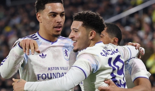 Kết quả Europa League: Jadon Sancho rực sáng, Aston Villa thẳng tiến vòng 16 đội