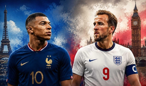 VTVgo VTV3 trực tiếp Pháp vs Anh, 4h00 ngày 19/7 - World Cup 2026