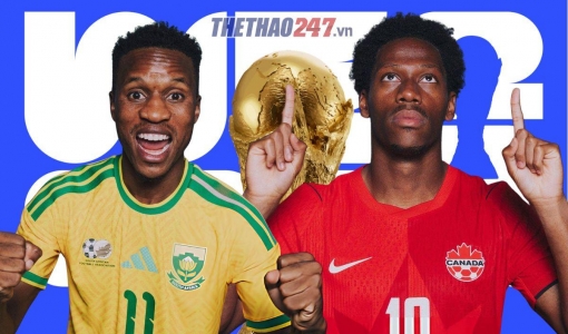 Link xem trực tiếp Nam Phi vs Canada hôm nay 29/6 trên VTV - Vòng 1/16 World Cup 2026
