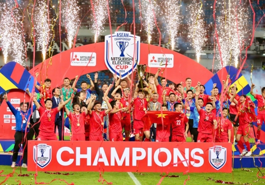 ĐT Việt Nam áp đảo ở cuộc đua các vị trí hay nhất AFF Cup