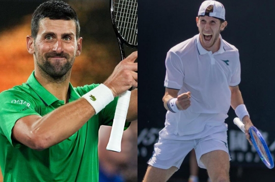 Link xem trực tiếp Novak Djokovic vs Francesco Maestrelli, 9h30 hôm nay 22/1