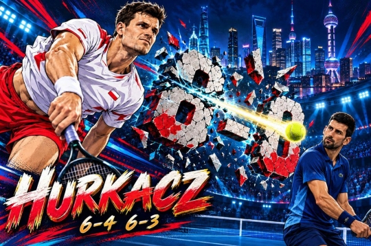 Djokovic lần đầu thua Hurkacz, bị loại sớm ở vòng 2 Shanghai Masters