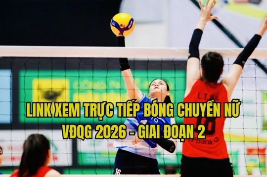 Link xem trực tiếp bóng chuyền nữ hôm nay 18/10