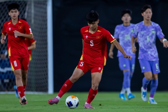 U17 Việt Nam thua đậm đội Hàn Quốc trước thềm VCK World Cup