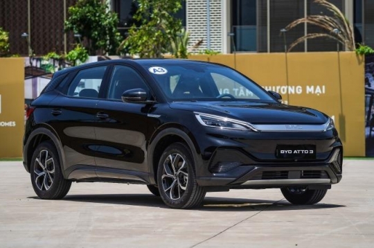 Bảng giá xe ô tô BYD mới nhất tháng 6/2025