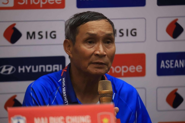 HLV Mai Đức Chung lên tiếng sau thất bại của tuyển Việt Nam